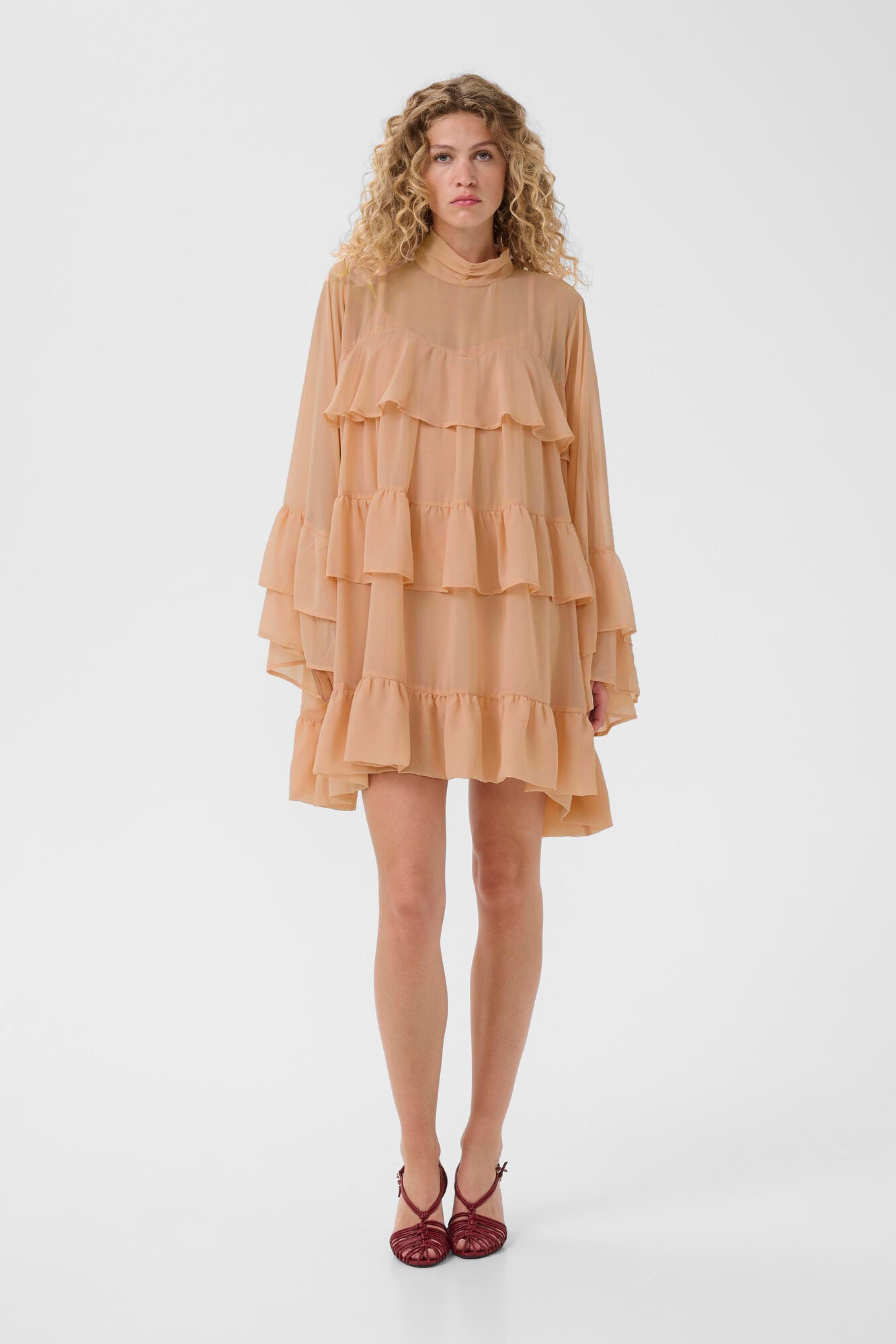 GZchiffany kjole - Maple Sugar